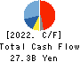 NIHON KOHDEN CORPORATION Cash Flow Statement 2022年Mar期 NIHON KOHDEN CORPORATION Cash Flow Statement 2022年3月期