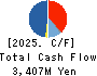 Shirai Electronics Industrial Co.,Ltd. Cash Flow Statement 2025年Mar期 Shirai Electronics Industrial Co.,Ltd. Cash Flow Statement 2025年3月期