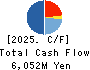 ARAYA INDUSTRIAL CO.,LTD. Cash Flow Statement 2025年Mar期 ARAYA INDUSTRIAL CO.,LTD. Cash Flow Statement 2025年3月期