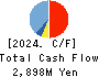TOUMEI CO., LTD. Cash Flow Statement 2024年8月期