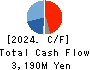 Teikoku Tsushin Kogyo Co.,Ltd. Cash Flow Statement 2024年3月期