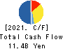 SBI Leasing Services Co.,Ltd. Cash Flow Statement 2021年Mar期 SBI Leasing Services Co.,Ltd. Cash Flow Statement 2021年3月期