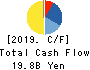 DaikyoNishikawa Corporation Cash Flow Statement 2019年3月期