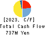 ULURU.CO.,LTD. Cash Flow Statement 2023年3月期