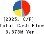 WASHINGTON HOTEL CORPORATION Cash Flow Statement 2025年3月期
