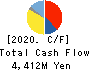 HIRAKAWA HEWTECH CORP. Cash Flow Statement 2020年3月期