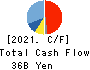 SQUARE ENIX HOLDINGS CO.,LTD. Cash Flow Statement 2021年Mar期 SQUARE ENIX HOLDINGS CO.,LTD. Cash Flow Statement 2021年3月期