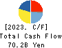 KONAMI GROUP CORPORATION Cash Flow Statement 2023年Mar期 KONAMI GROUP CORPORATION Cash Flow Statement 2023年3月期