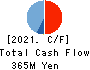 VALUE GOLF Inc. Cash Flow Statement 2021年1月期