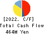 GSI Co., Ltd. Cash Flow Statement 2022年Mar期 GSI Co., Ltd. Cash Flow Statement 2022年3月期