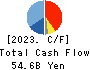 Chiyoda Corporation Cash Flow Statement 2023年Mar期 Chiyoda Corporation Cash Flow Statement 2023年3月期