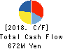 Riskmonster.com Cash Flow Statement 2018年Mar期 Riskmonster.com Cash Flow Statement 2018年3月期