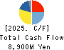 SEC CARBON,LIMITED Cash Flow Statement 2025年Mar期 SEC CARBON,LIMITED Cash Flow Statement 2025年3月期