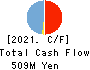 Enjin Co.,Ltd. Cash Flow Statement 2021年May期 Enjin Co.,Ltd. Cash Flow Statement 2021年5月期