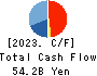 OBIC Co.,Ltd. Cash Flow Statement 2023年Mar期 OBIC Co.,Ltd. Cash Flow Statement 2023年3月期