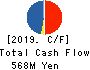 CELM,Inc. Cash Flow Statement 2019年Mar期 CELM,Inc. Cash Flow Statement 2019年3月期