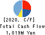 RareJob,Inc. Cash Flow Statement 2020年Mar期 RareJob,Inc. Cash Flow Statement 2020年3月期