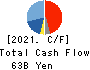 YAMAHA CORPORATION Cash Flow Statement 2021年3月期
