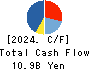 AS ONE CORPORATION Cash Flow Statement 2024年Mar期 AS ONE CORPORATION Cash Flow Statement 2024年3月期