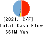 geechs inc. Cash Flow Statement 2021年Mar期 geechs inc. Cash Flow Statement 2021年3月期
