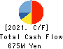 ATLED CORP. Cash Flow Statement 2021年3月期