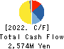 NIKKI CO.,LTD. Cash Flow Statement 2022年3月期