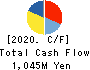 ASAHIMATSU FOODS CO.,LTD. Cash Flow Statement 2020年3月期
