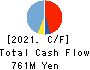 User Local,Inc. Cash Flow Statement 2021年6月期