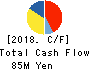 BETREND CORPORATION Cash Flow Statement 2018年Dec期 BETREND CORPORATION Cash Flow Statement 2018年12月期