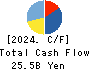 Oisix ra daichi Inc. Cash Flow Statement 2024年Mar期 Oisix ra daichi Inc. Cash Flow Statement 2024年3月期