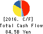 TOYODA GOSEI CO.,LTD. Cash Flow Statement 2016年Mar期 TOYODA GOSEI CO.,LTD. Cash Flow Statement 2016年3月期