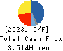 NANKAI PLYWOOD CO.,LTD. Cash Flow Statement 2023年3月期