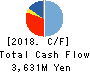 IKEGAMI TSUSHINKI CO.,LTD. Cash Flow Statement 2018年Mar期 IKEGAMI TSUSHINKI CO.,LTD. Cash Flow Statement 2018年3月期