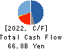 Mercari,Inc. Cash Flow Statement 2022年Jun期 Mercari,Inc. Cash Flow Statement 2022年6月期