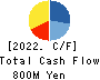 kubell Co., Ltd. Cash Flow Statement 2022年12月期