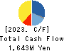 HIGASHIMARU CO.,LTD. Cash Flow Statement 2023年3月期