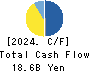 TESS Holdings Co.,Ltd. Cash Flow Statement 2024年Jun期 TESS Holdings Co.,Ltd. Cash Flow Statement 2024年6月期