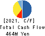 Fureasu Co.,Ltd. Cash Flow Statement 2021年3月期