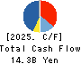 RAITO KOGYO CO.,LTD. Cash Flow Statement 2025年Mar期 RAITO KOGYO CO.,LTD. Cash Flow Statement 2025年3月期