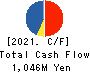 FULUHASHI EPO CORPORATION Cash Flow Statement 2021年3月期