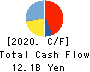 MARUWA CO., LTD. Cash Flow Statement 2020年3月期