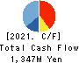 HIKARI BUSINESS FORM CO., LTD. Cash Flow Statement 2021年12月期