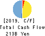 North Pacific Bank, Ltd. Cash Flow Statement 2019年3月期