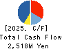 Startia Holdings,Inc. Cash Flow Statement 2025年3月期