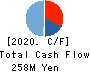 Delivery Consulting Inc. Cash Flow Statement 2020年7月期