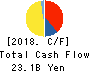 PACIFIC INDUSTRIAL CO.,LTD. Cash Flow Statement 2018年Mar期 PACIFIC INDUSTRIAL CO.,LTD. Cash Flow Statement 2018年3月期
