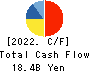 WORKMAN CO.,LTD. Cash Flow Statement 2022年Mar期 WORKMAN CO.,LTD. Cash Flow Statement 2022年3月期