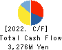 Konoshima Chemical Co.,Ltd. Cash Flow Statement 2022年4月期
