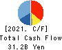 KOBAYASHI PHARMACEUTICAL CO.,LTD. Cash Flow Statement 2021年12月期