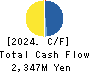 INEST,Inc. Cash Flow Statement 2024年3月期